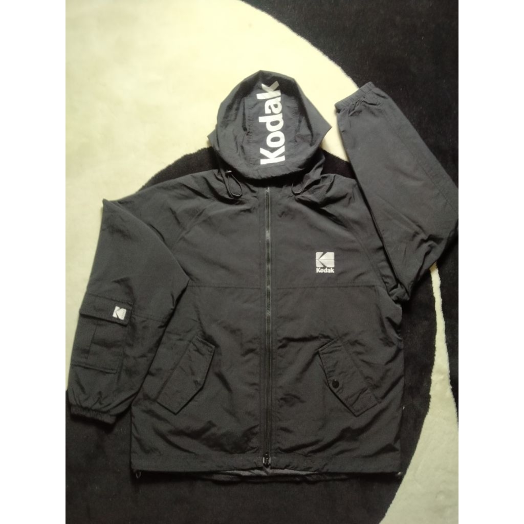 Jaket Kodak Outdoor Windbreaker Sport Motoran Hiking Waterproof Thrift  Nihonsei-Chukohin Second Bra