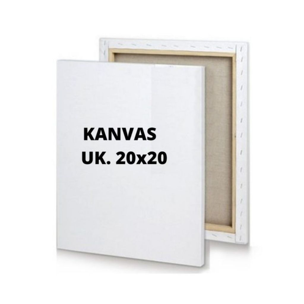 

Kanvas Lukis + Spanram 20x20 cm Korean Quality