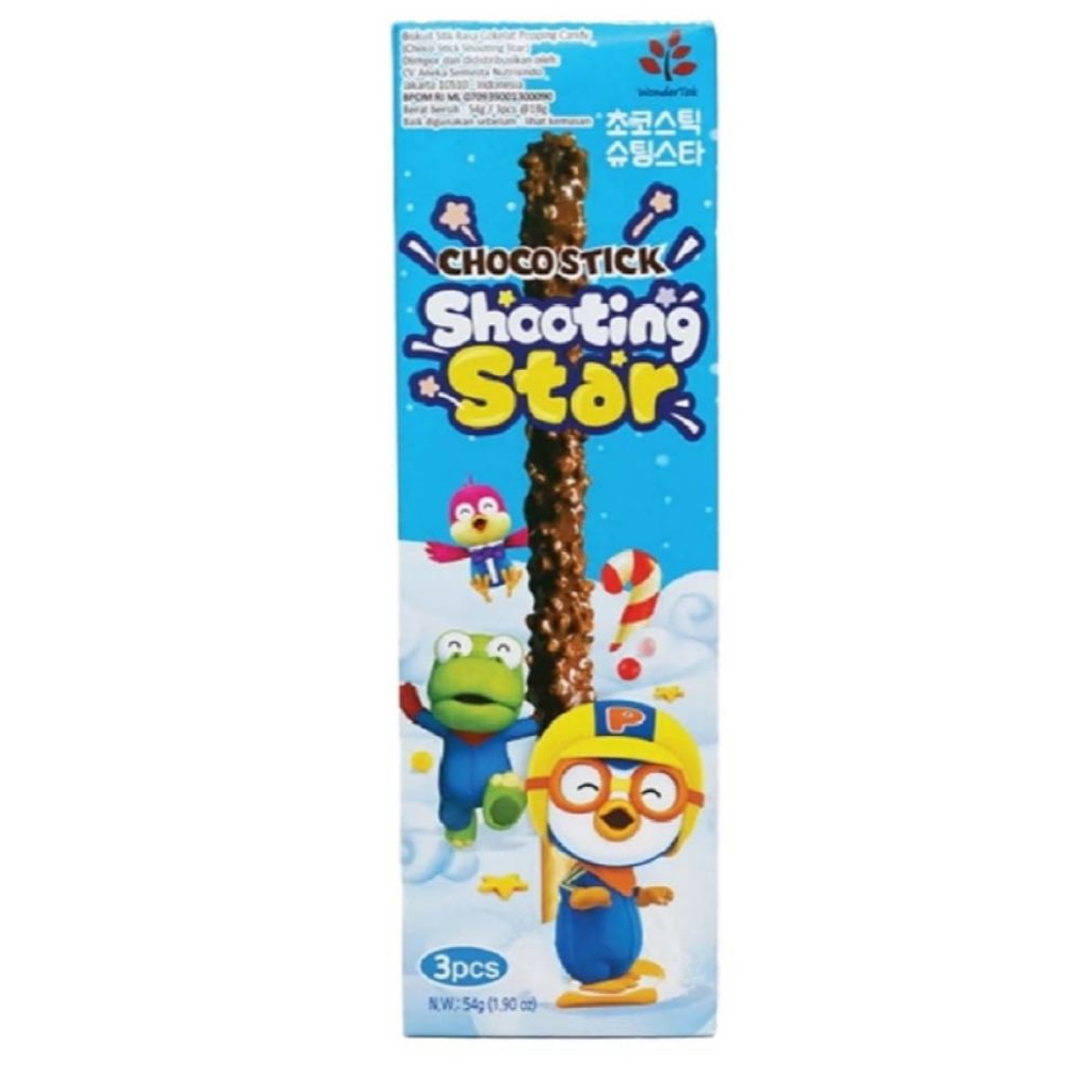 

Pororo Biskuit Stik Cokelat Shooting Star 54 g