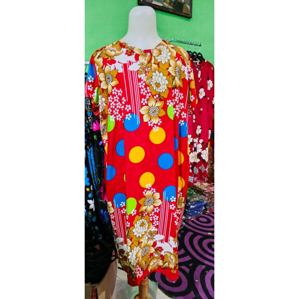 Daster motif bunga 2