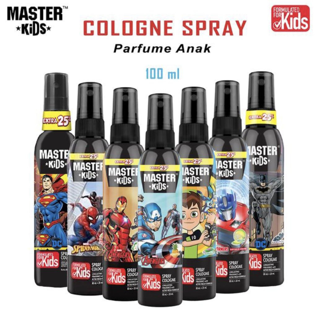 Master Kids Spray Cologne 100ml / Parfum Master Kids