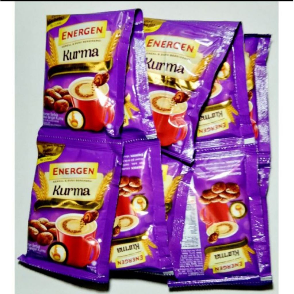 

ENERGEN Sereal KURMA Renceng isi 10PCS 32gr