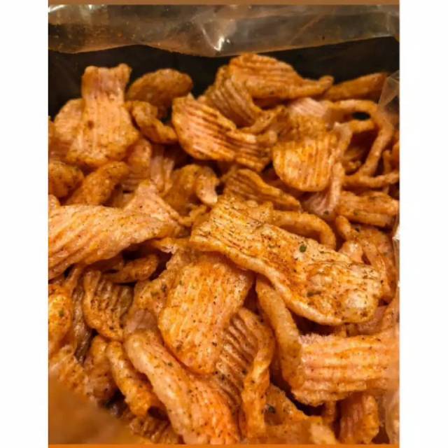 

kerupuk ikan fuji pedas dan ori lezat 250gr