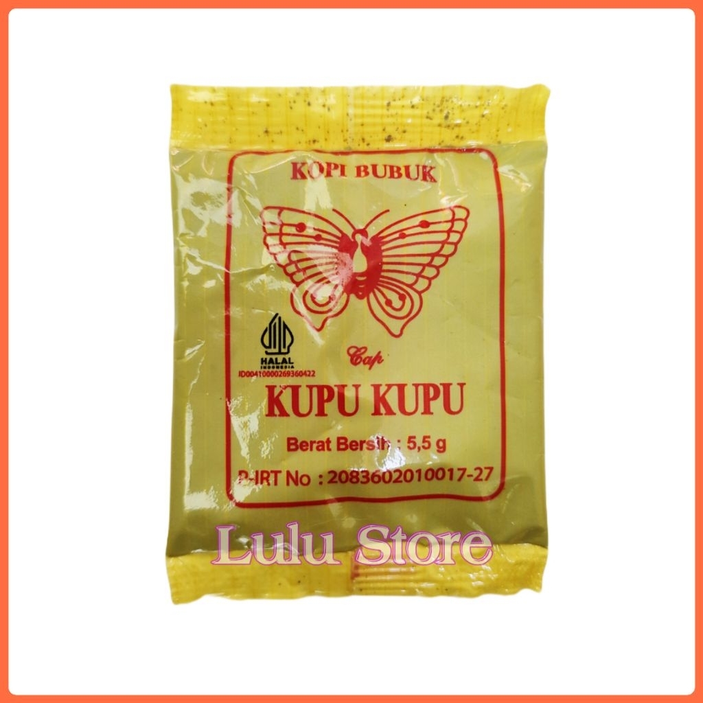

Kopi bubuk cap KUPU KUPU 20 x 5.5g