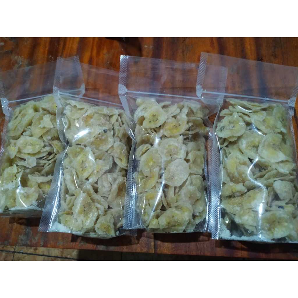 

Keripik Pisang Kepokan Manis Gula Pasir 250gram