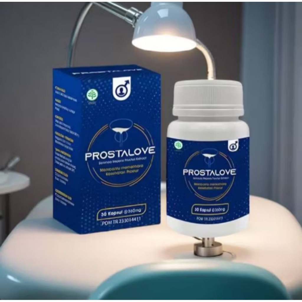 Prostalove Suplemen Herbal Kesehatan Prostat Pria – Ekstrak Saw Palmetto, Zinc & Lycopene – BPOM Res