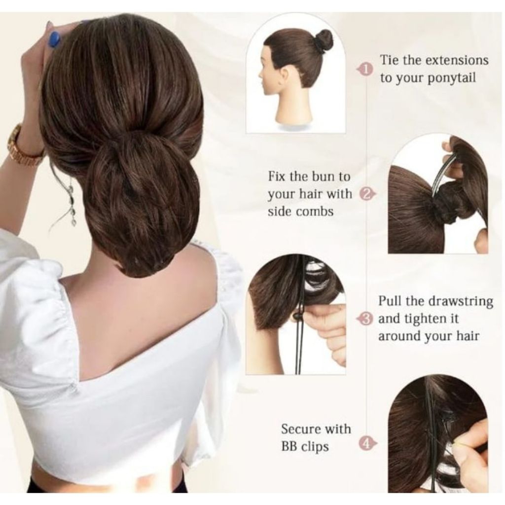 RAMBUT REMA clip rambut sanggul modern sanggul jawa sanggul bali sunda sanggul murah