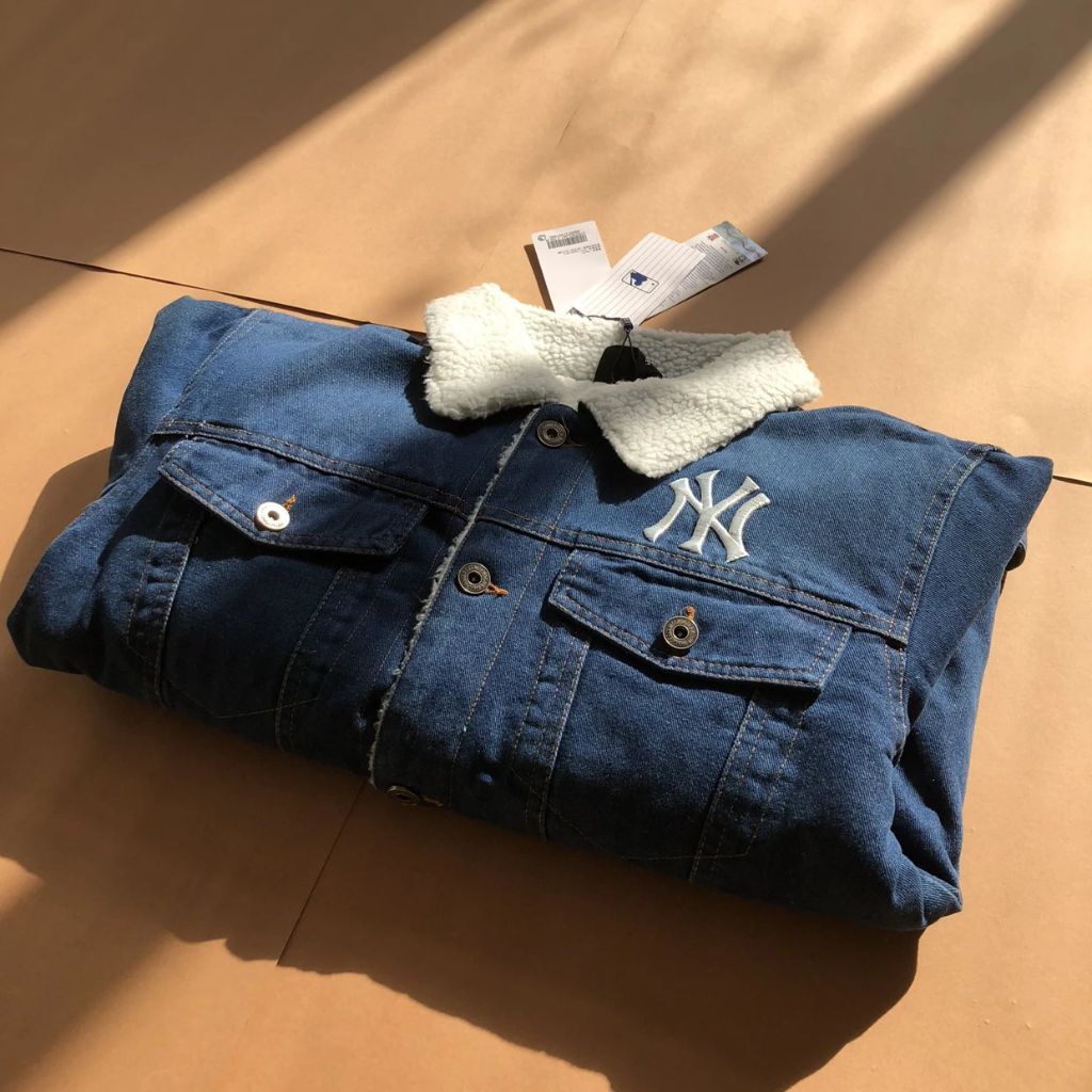 MLB - Jacket  Denim Logo Besar