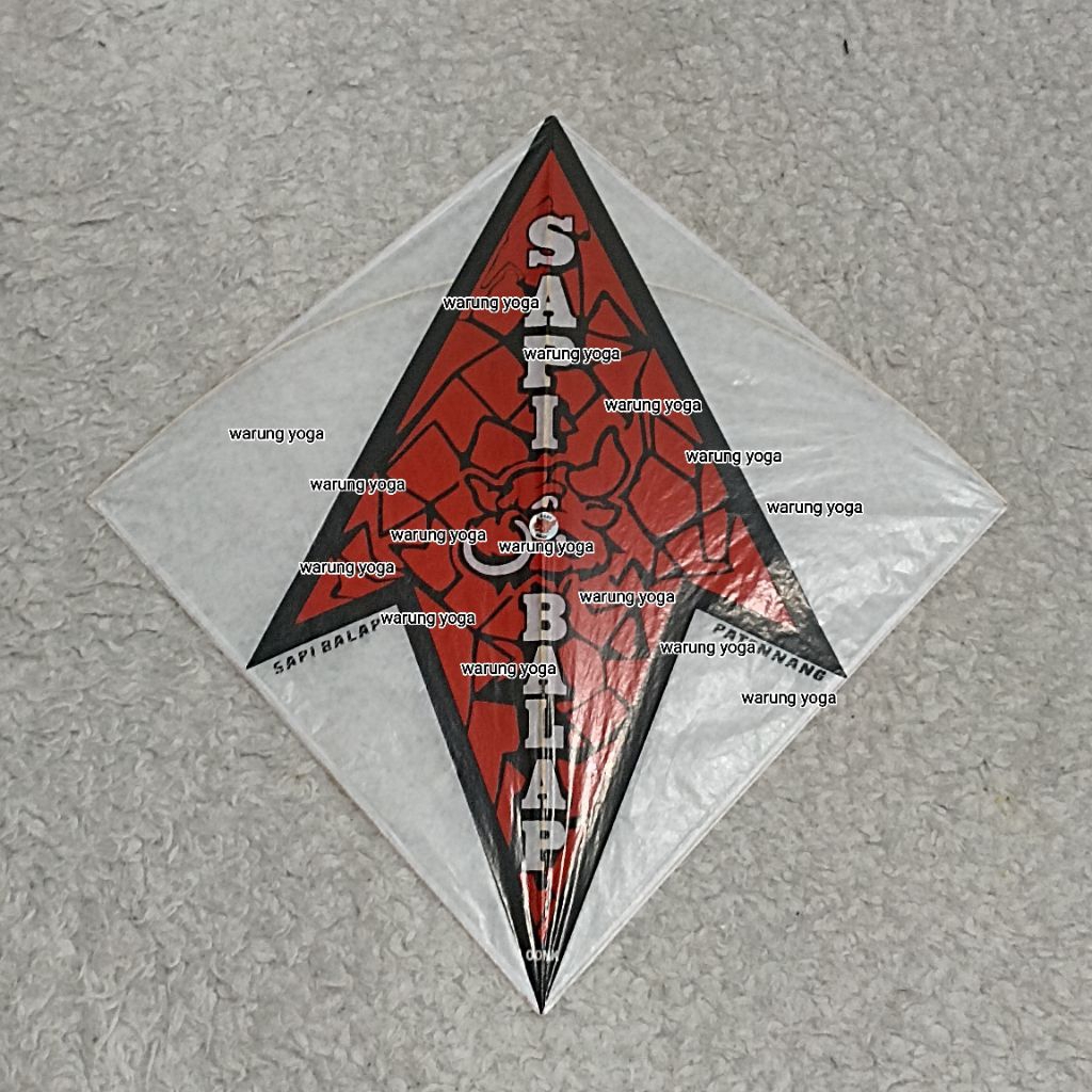 layangan sukhoi super sapi balap original oonk 100% full petung bambu lilitan rapih (paket 10 pcs/bi