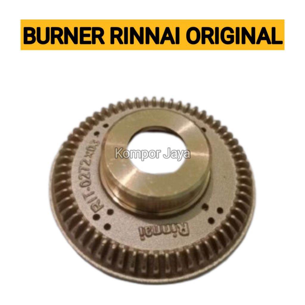 Burner Rinnai Original Burner Kompor Tatakan Kompor Rinnai Original Corong Kompor Rinnai Original Sp