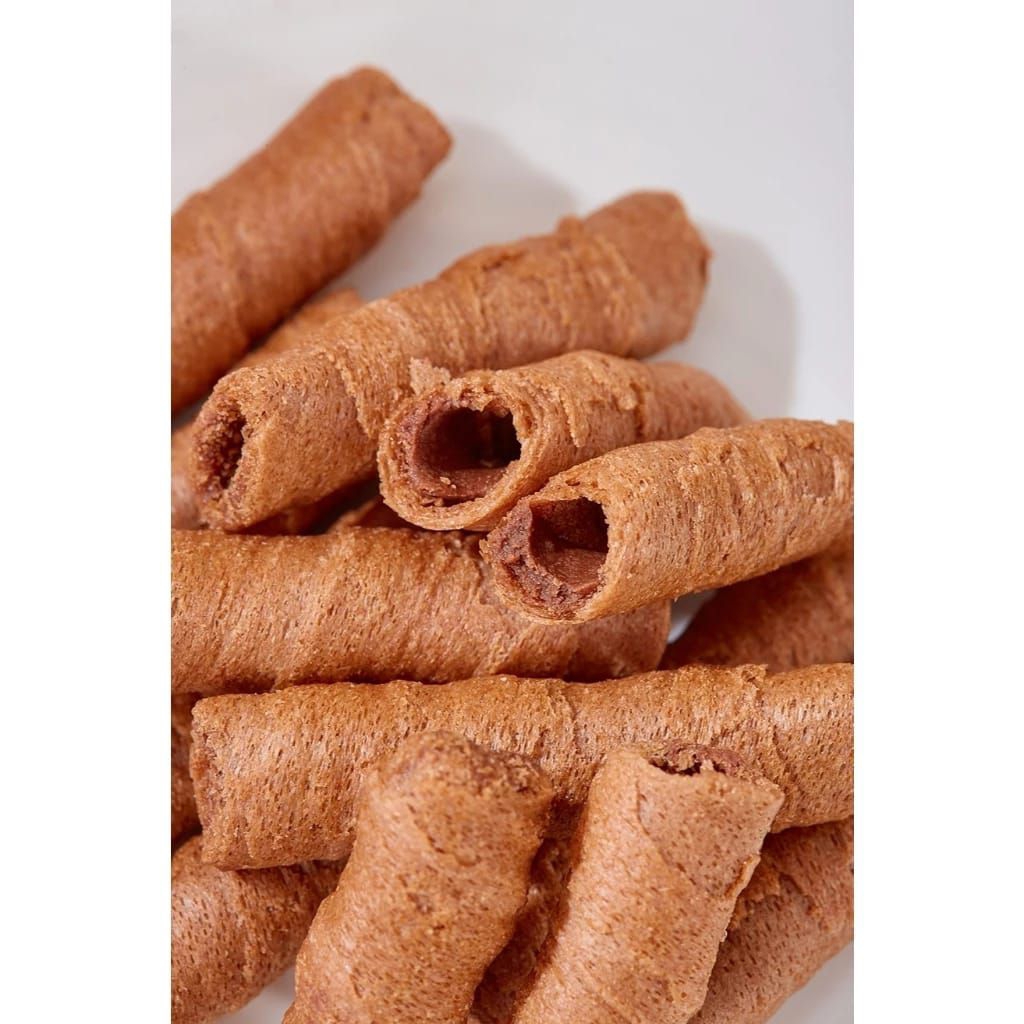 

Lianggui Crisp Wafer Roll 60g – Wafer Roll Renyah Rasa Cokelat & Kelapa, Snack Manis Enak Halal Murah