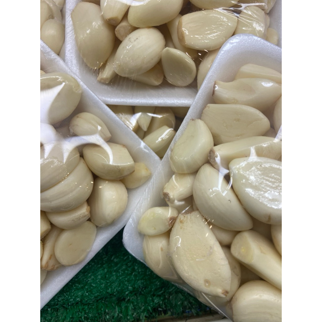 

Bawang Putih Kupas 1 Kg Dijamin Fresh