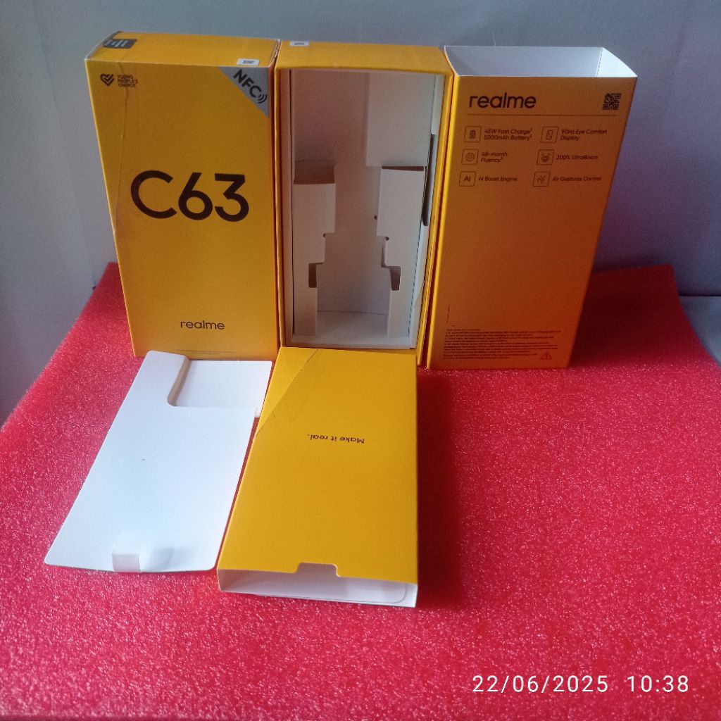 

KARDUS BOX HP REALME C63 ORIGINAL
