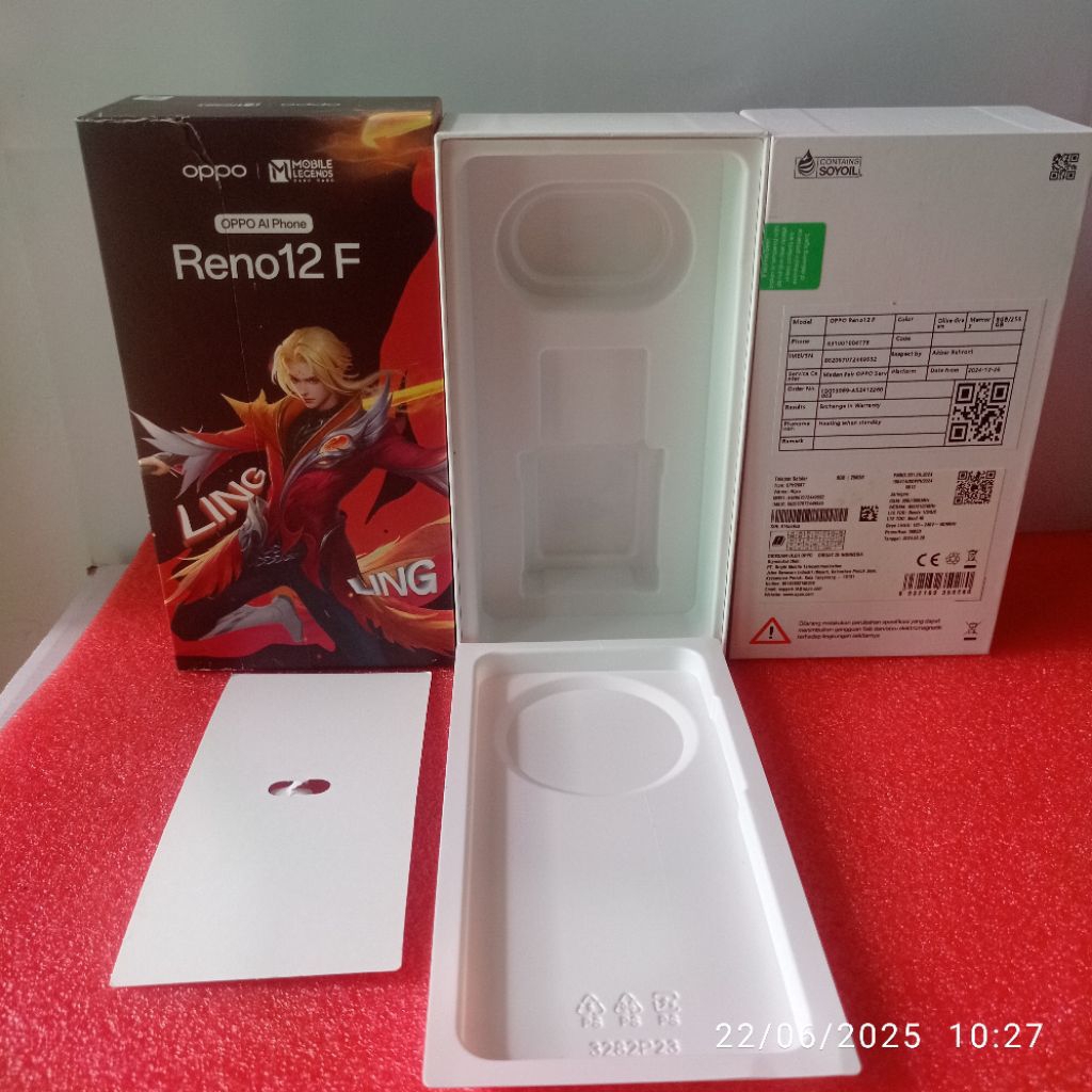 

KARDUS BOX HP RENO 12F MOBILE LEGENG