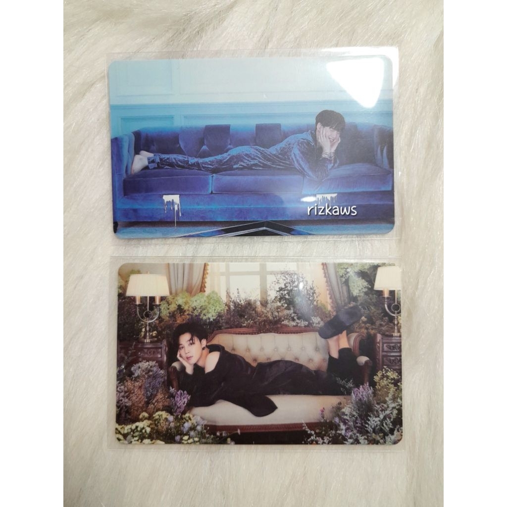 PC PHOTOCARD BTS SUGA JIMIN ALBUM BE DELUXE