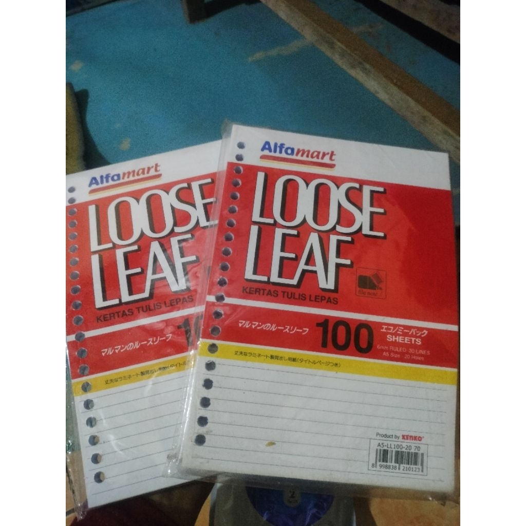 

LOOSE LEAF/KERTAS BINDER