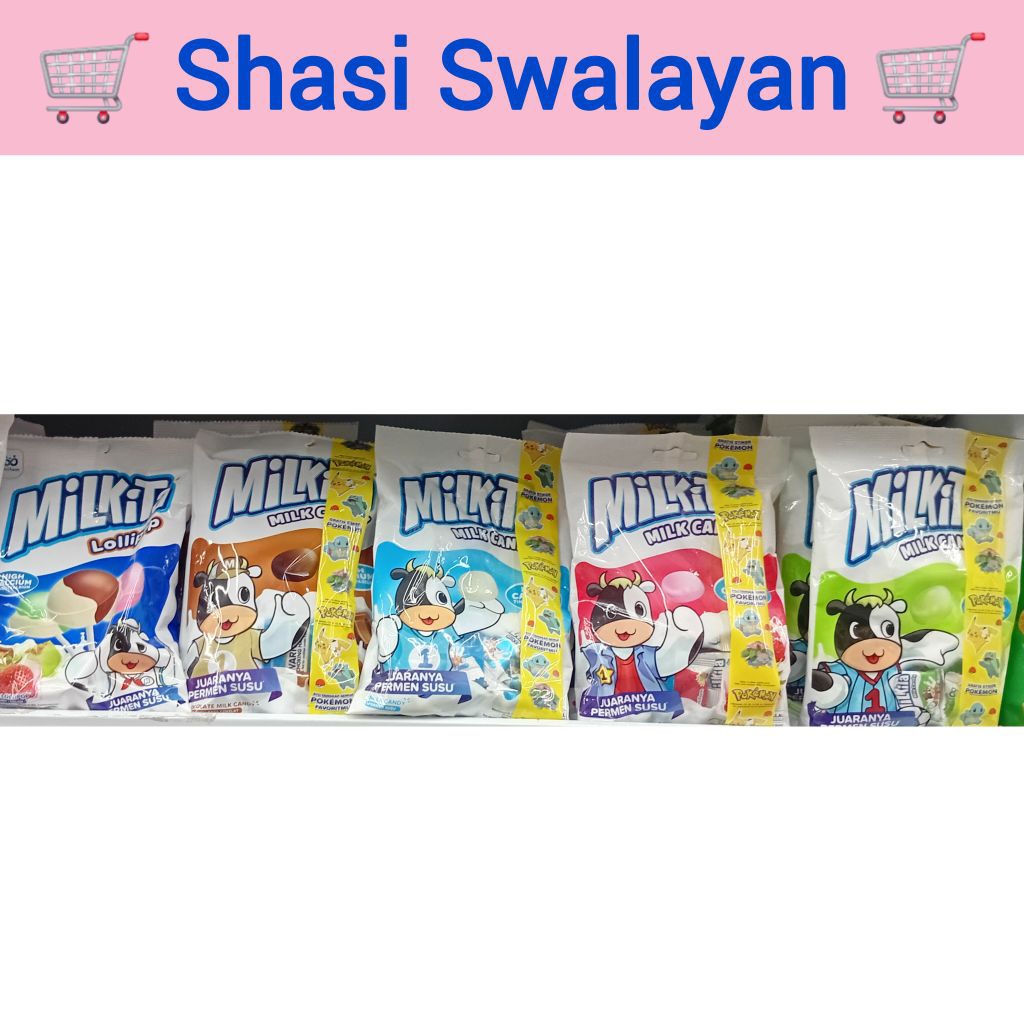 

MILKITA Permen Susu Biasa 120gr / Lollipop 108gr
