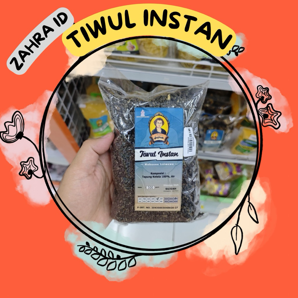500gr TIWUL INSTAN / NASI TIWUL INSTAN - MAKANAN JADUL TRADISIONAL KHAS TULUNGAGUNG