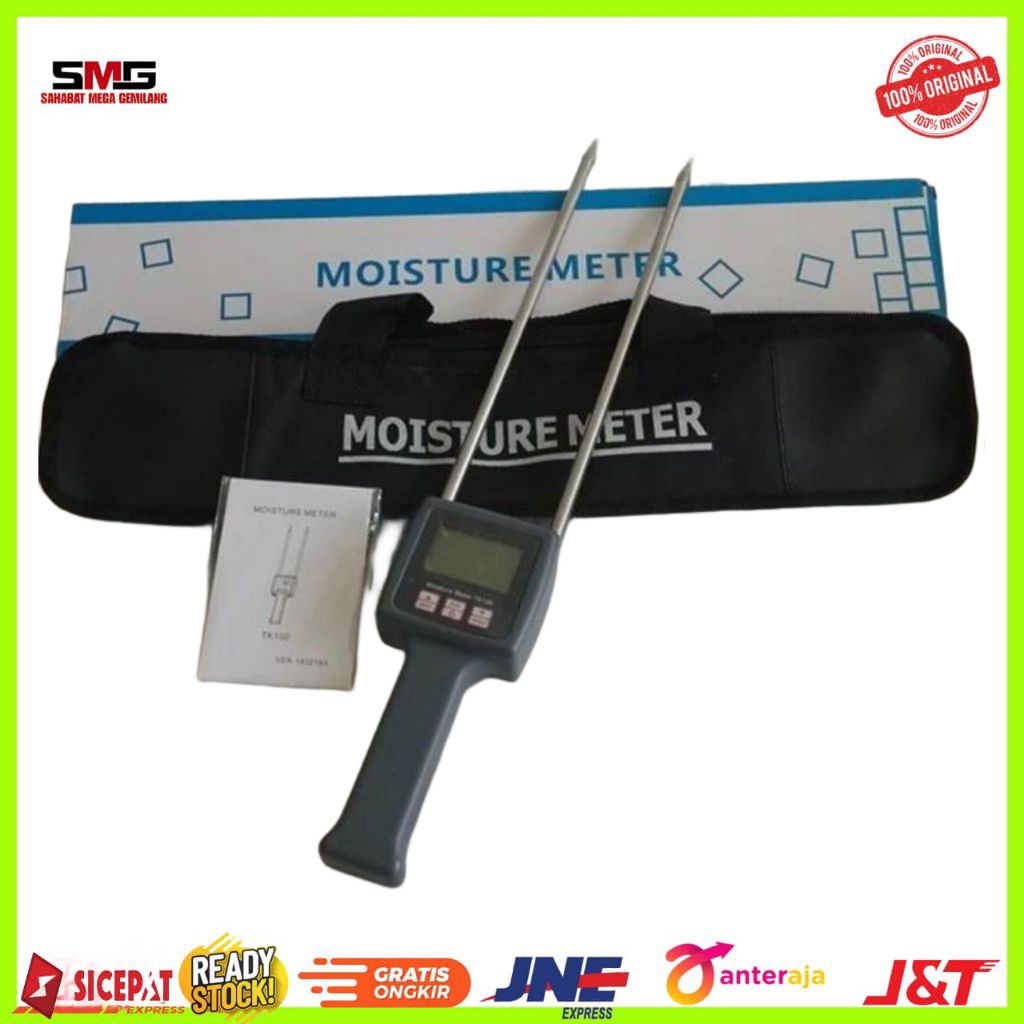 Moisture Meter TK100 Grain TK-100 MC Tester 0-80% Wide Range TK 100