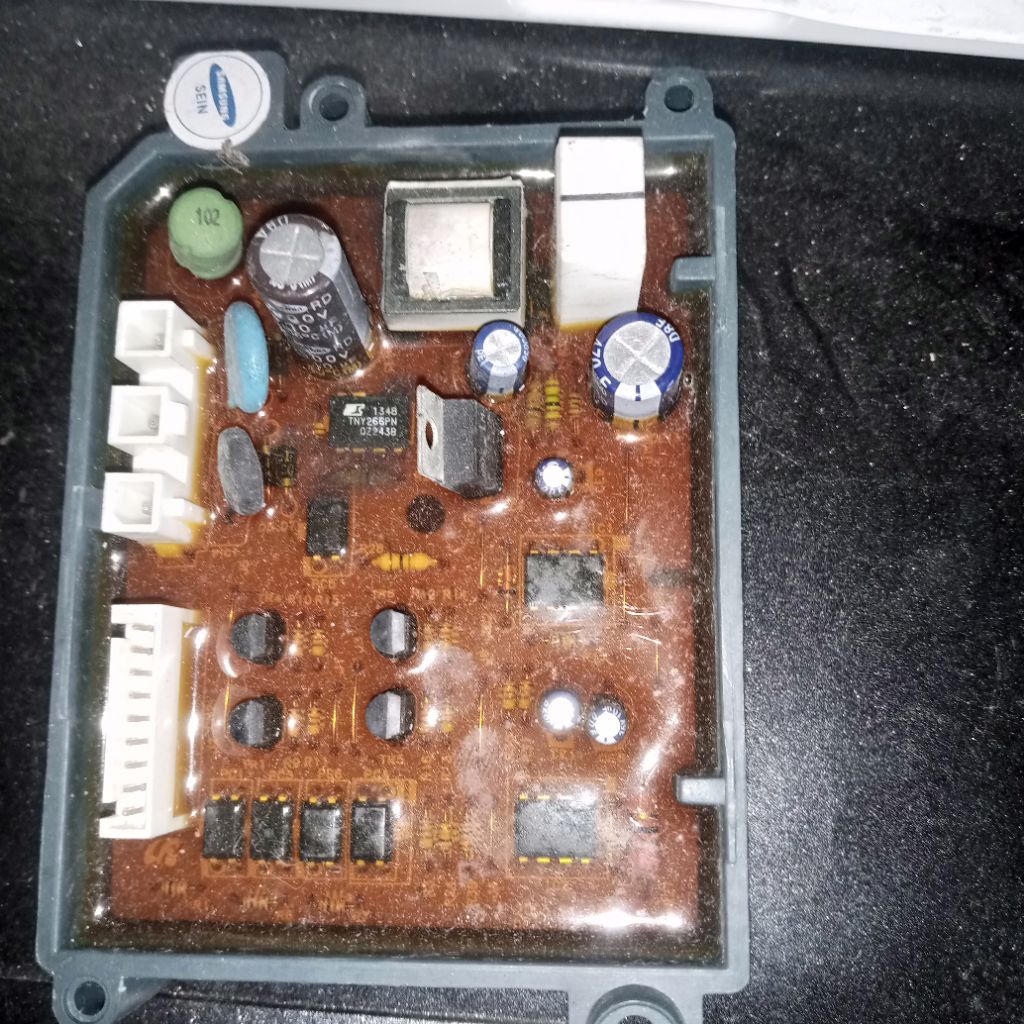 EMI filter Mesin cuci front loading Samsung smartthing