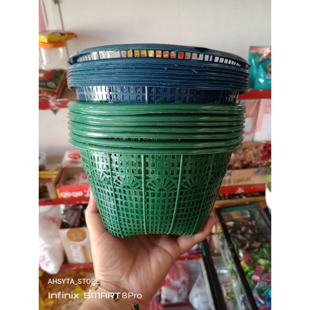 (NEW) AHSYTA STORE // MARANGAN REYENG BESEK PLASTIK LUSINAN ISI 12 BIJI WARNA RANDOM