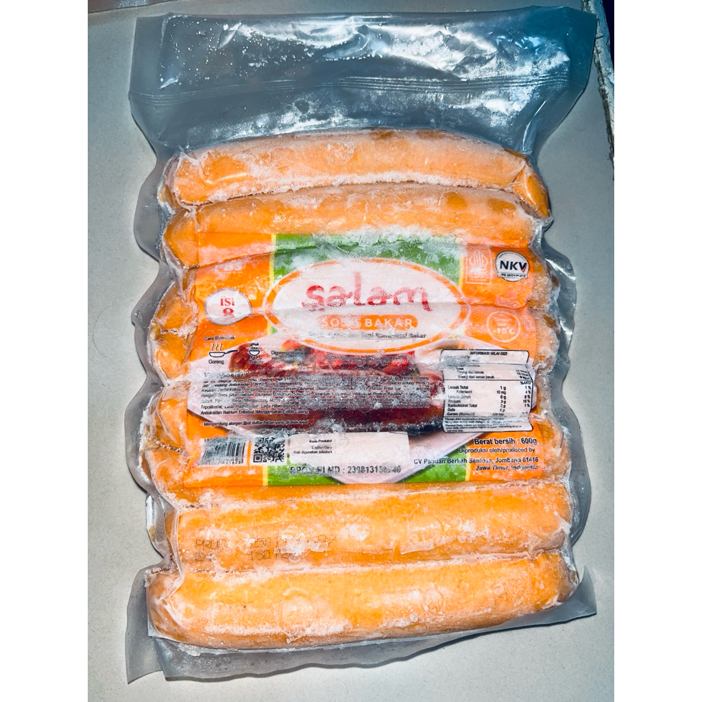

Sosis SALAM sosis bakar isi 8 berat 600gr