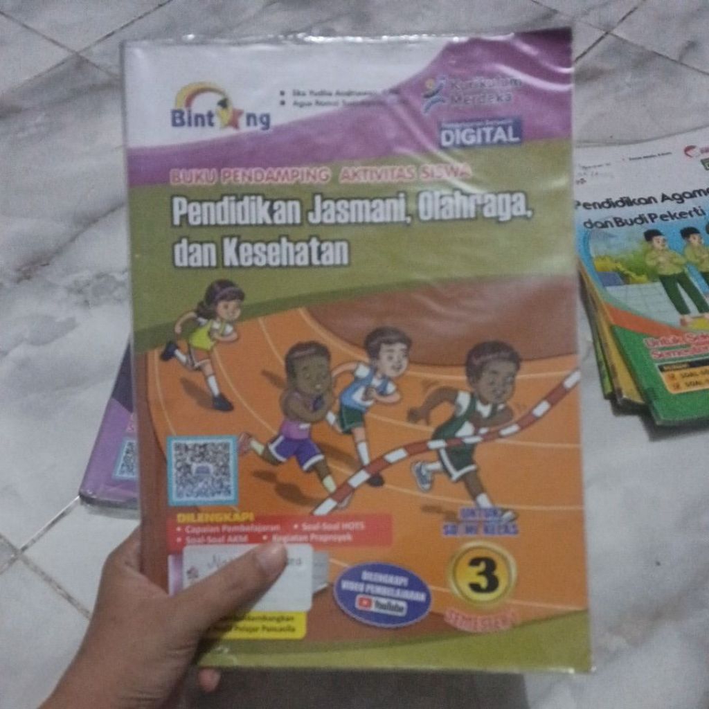 [bekas] buku bintang pjok kelas 3 semester 1
