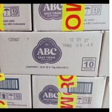 SAOS TIRAM ABC SACHET 1 RENCENG ISI 10PCS