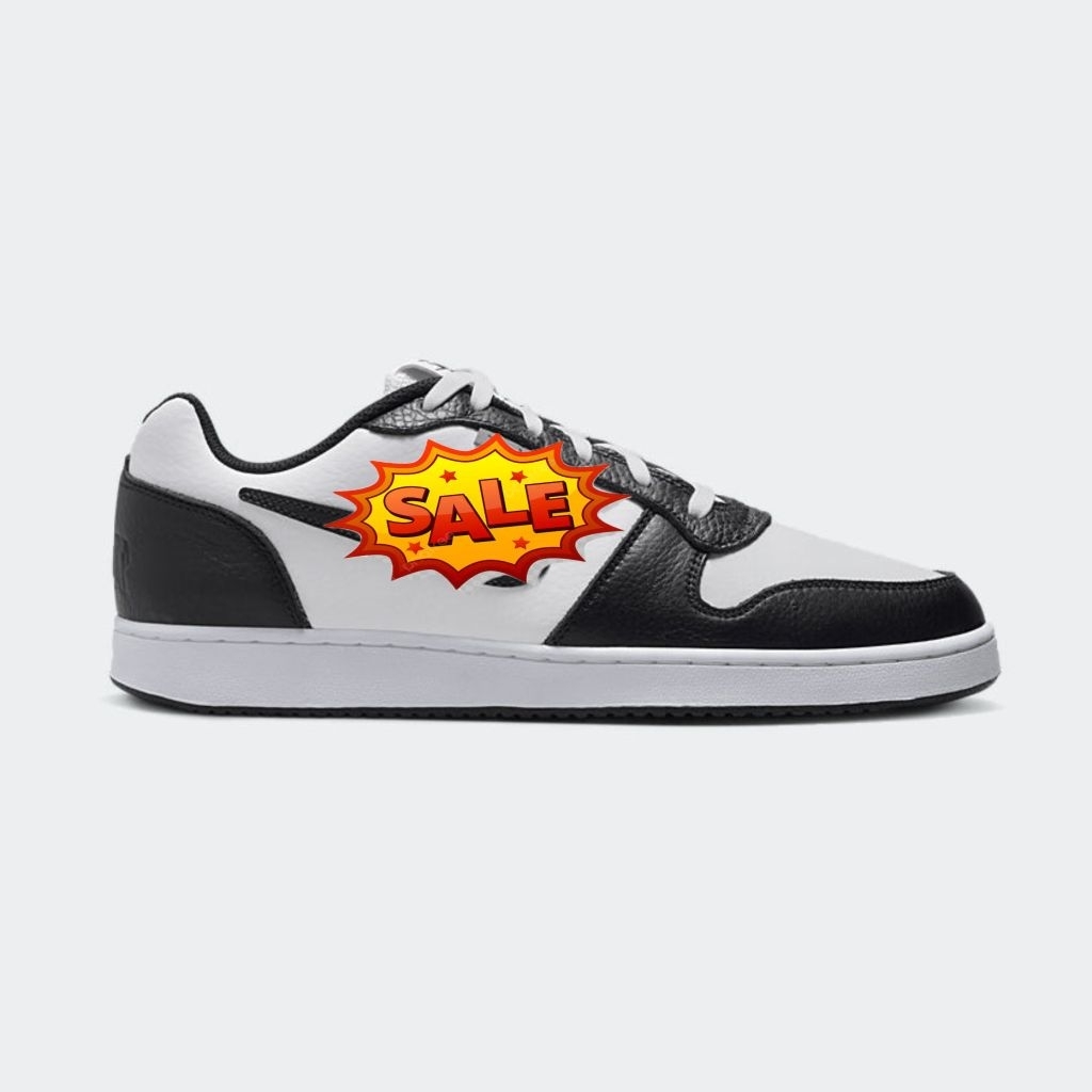 Sneakers Pria Hitam Putih Original 100%