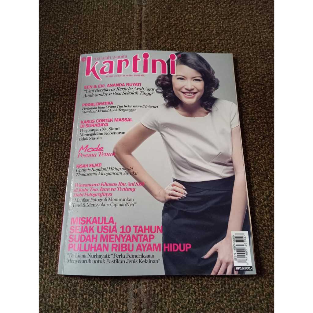 Majalah Kartini edisi Juli 2011 Sigi Wimala