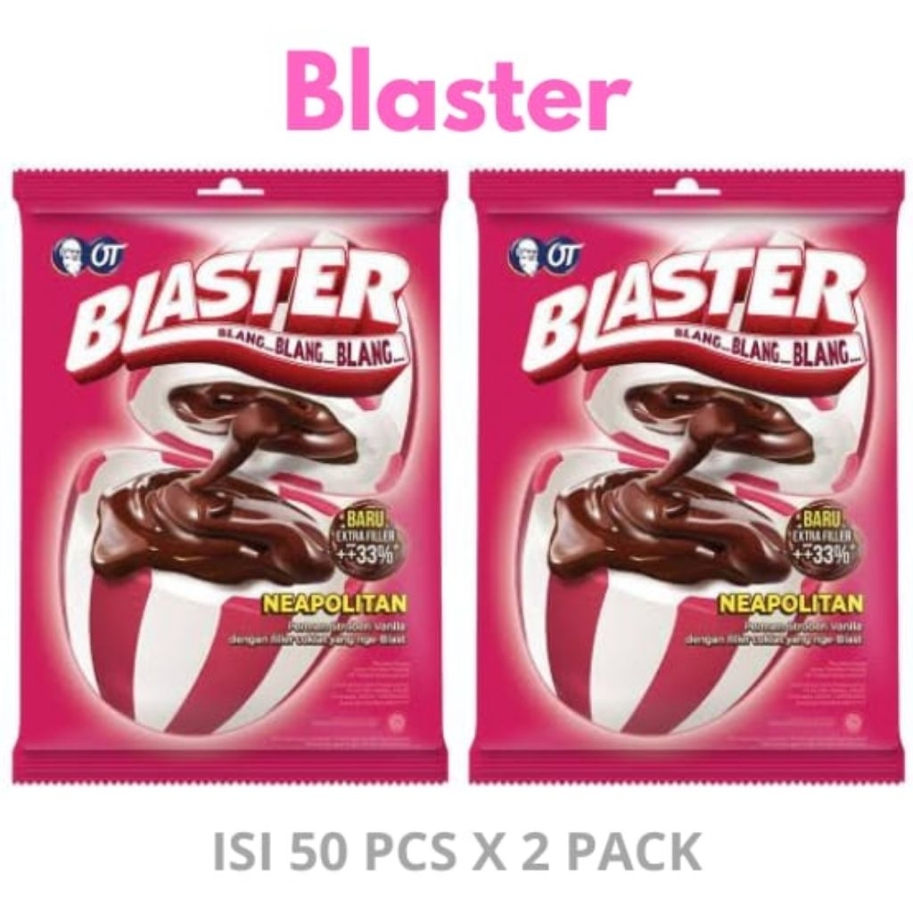 

Permen BLASTER Pack isi 50pcs x 2 Pack