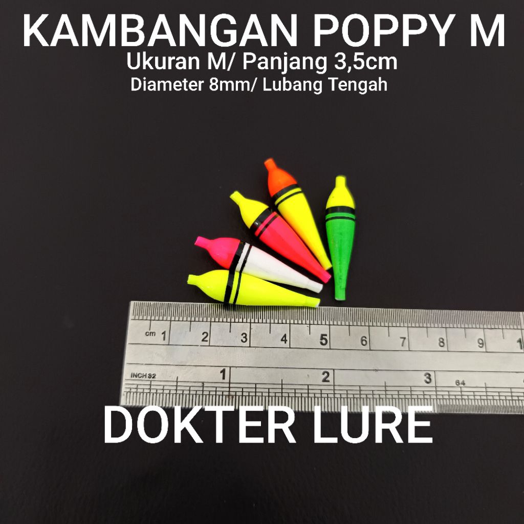 Kambangan Mancing Kumbul Ikan Pelampung Wader Nila Poppy M