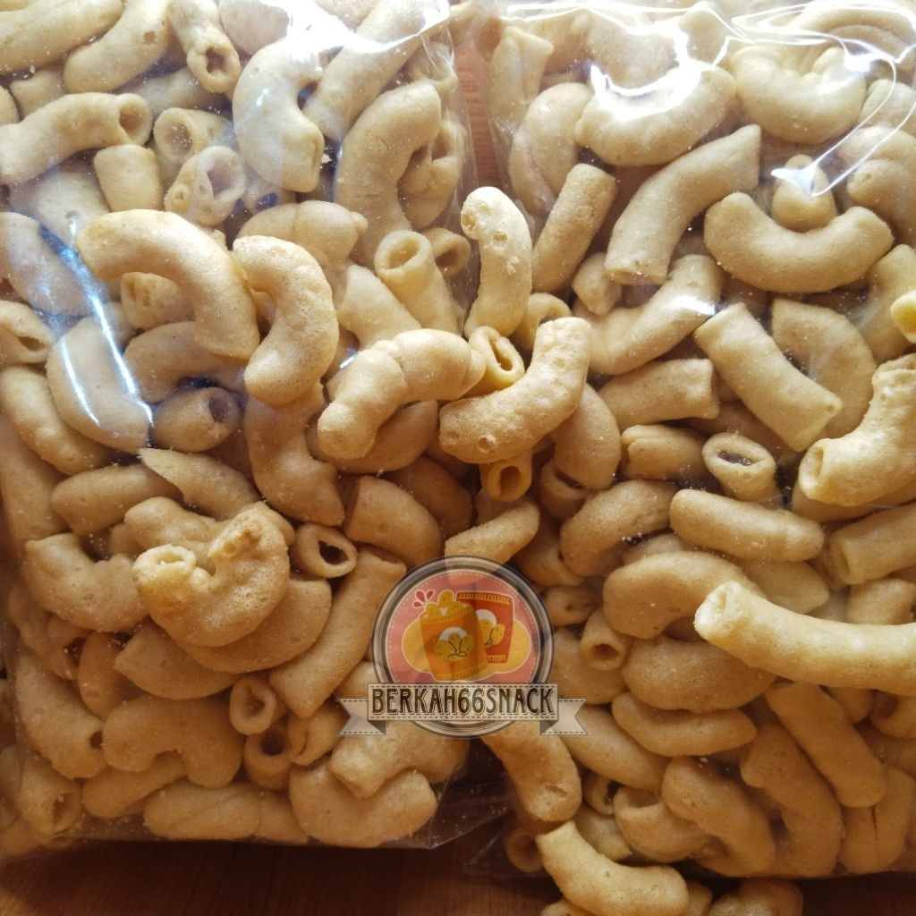 

Cemilan Makaroni Renyah Dan Gurih 200g | Makanan Ringan Makaroni Asin