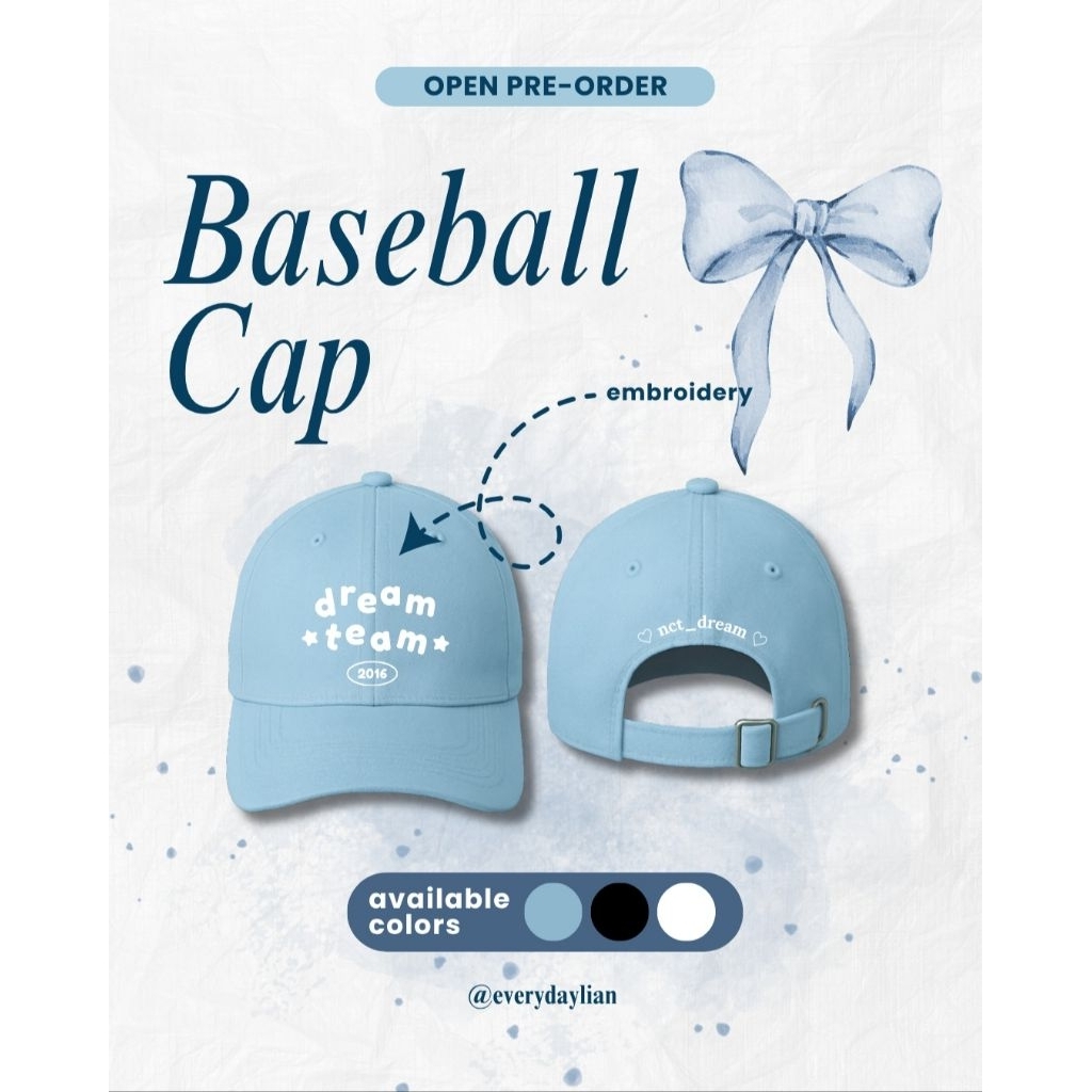 Topi Baseball Cap Dream Team NCT DREAM