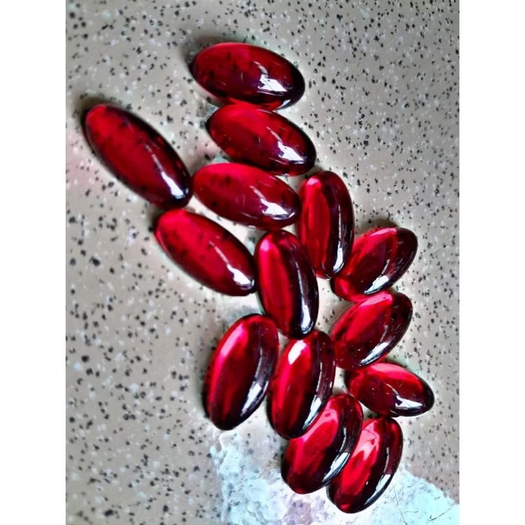 Batu Akik only Delima Merah Siam Pandan Mini