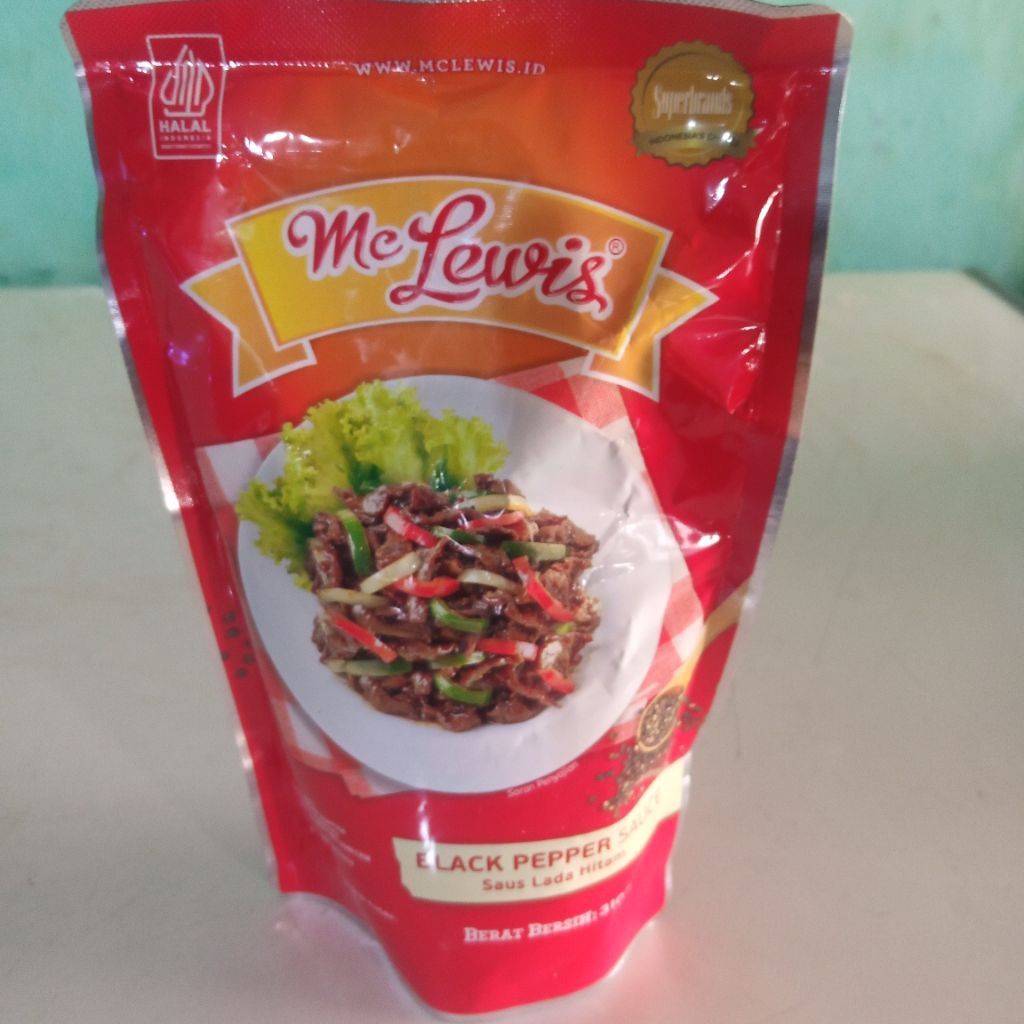 

Me leuris bumbu black papper sausce berat 310g