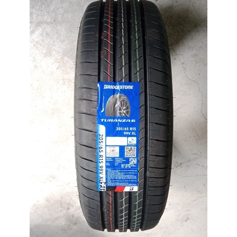 Bridgestone Turanza 6 205/65 R15 - Ban Mobil Innova Panther