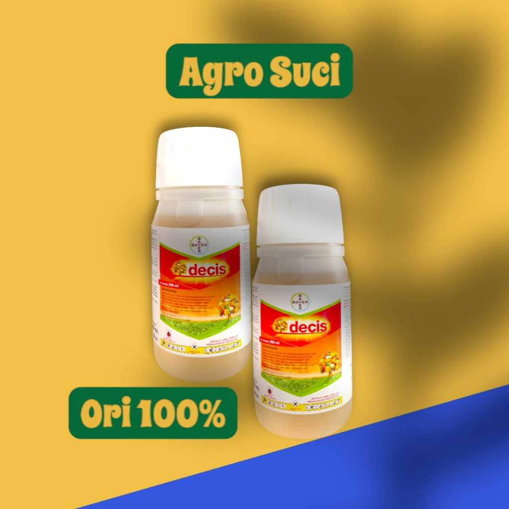 Insektisida DECIS - 250 Ml Obat pembasmi hama ulat kutu putih belalang