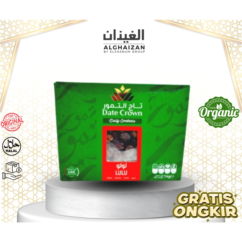 

Kurma Lulu 1 Kg - Kurma Date Crown Lulu - Korma Lulu - Kurma Murah - Oleh oleh Haji dan Umroh