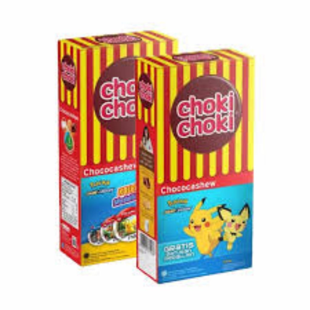 

CHOKI CHOKI CHOCOCASHEW 180 GR ISI 20 PCS
