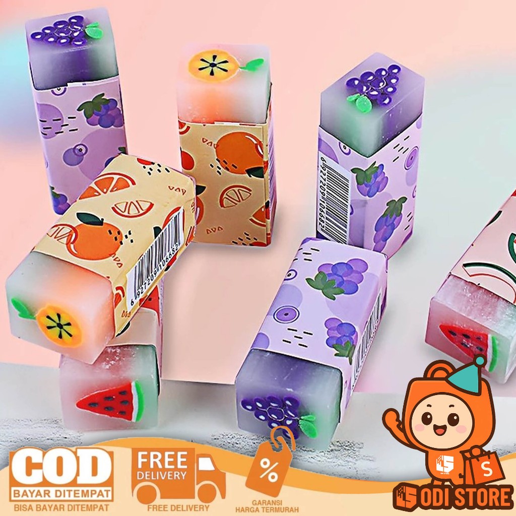 

Penghapus Pensil Motif Buah,Dinosaurus, Astronot-Penghapus lucu