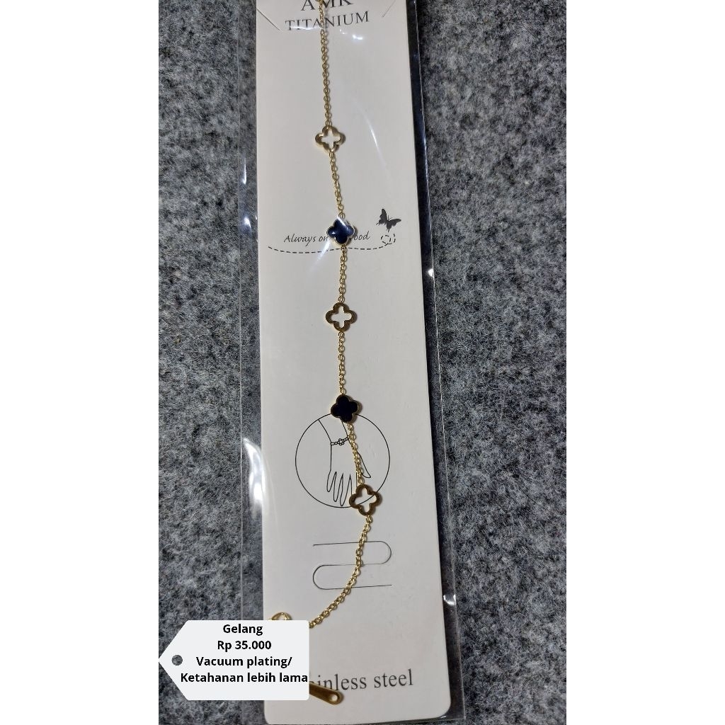 Gelang Van Cleef Titanium