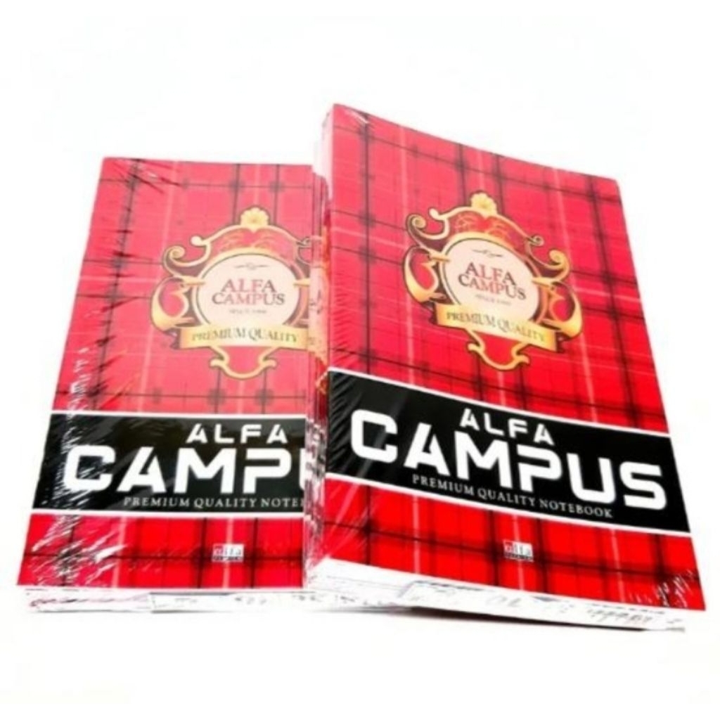 

Buku Tulis Alfa campus 36 Lembar isi 10 Buku