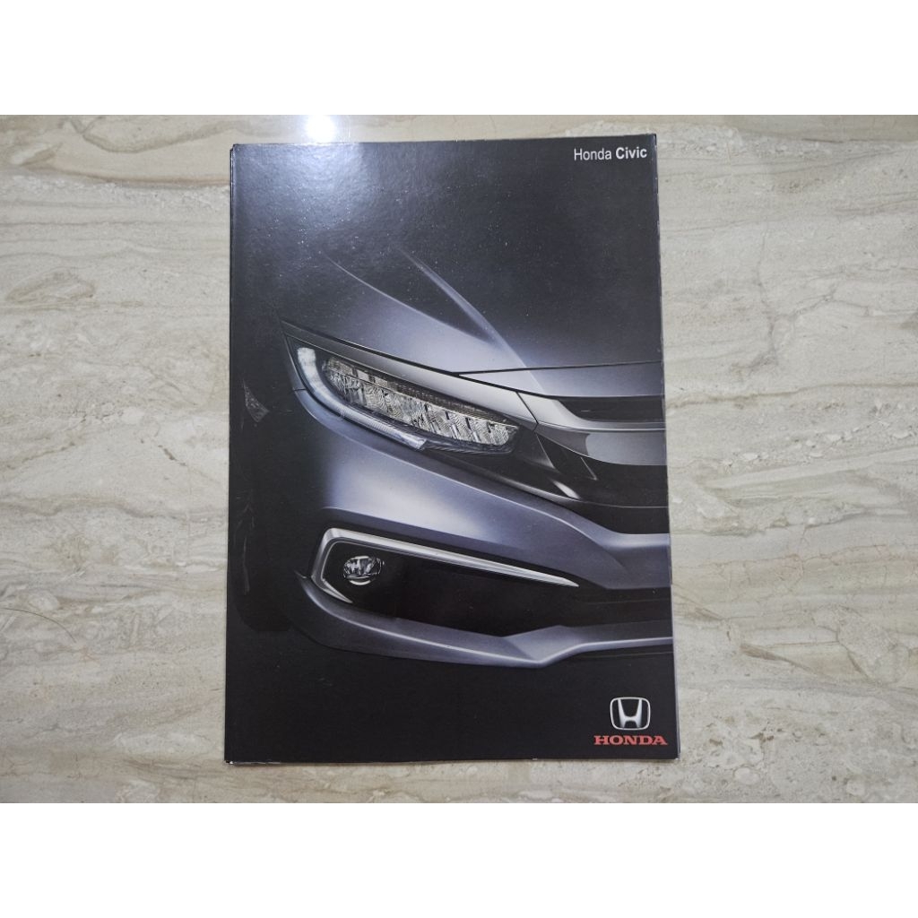 brosur katalog mobil honda civic 2020 leaflet