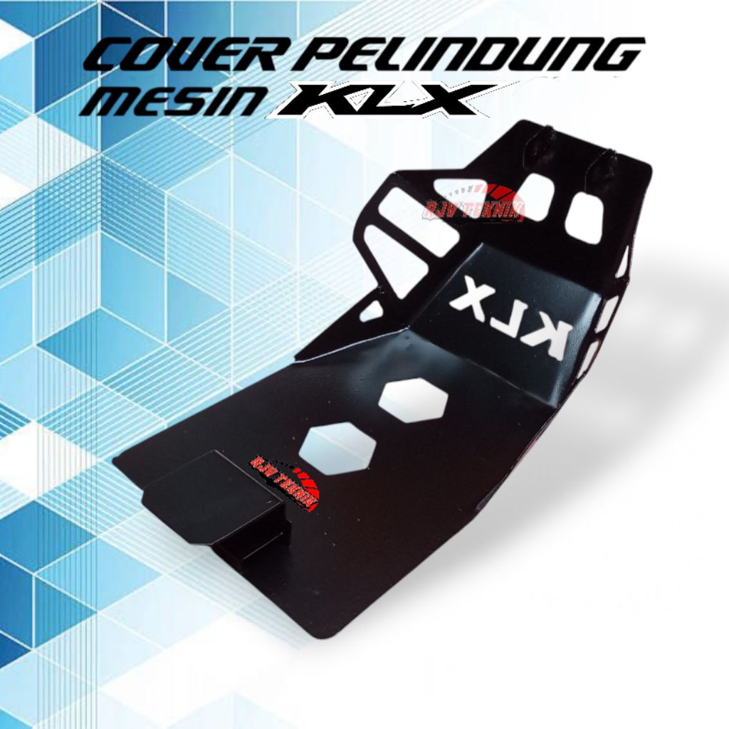 Cover Mesin KLX 150 DTRACKER Model Full Besi Engine Guard Pengaman Lumpur Aksesoris Variasi