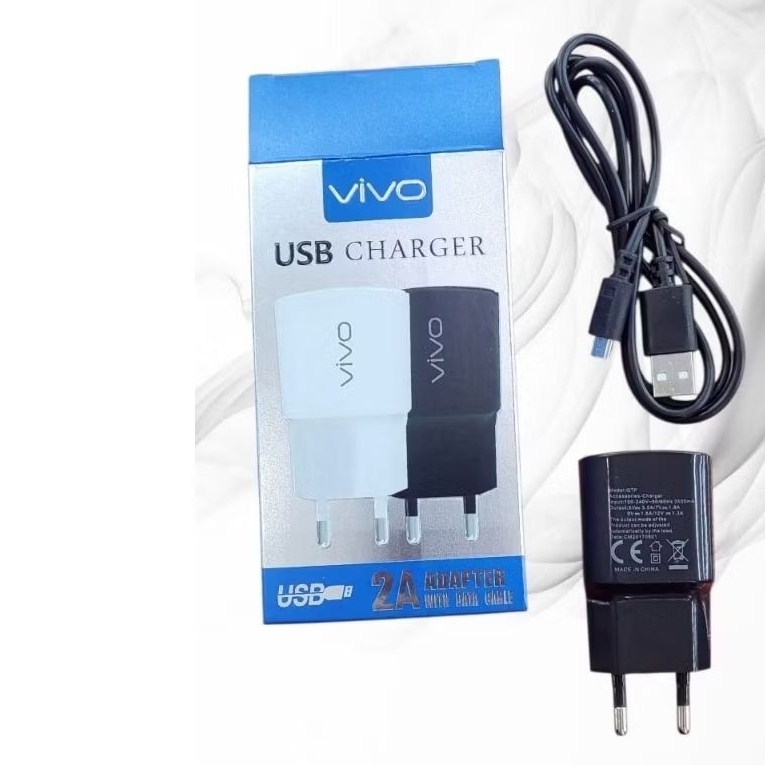 BATAM SHOPPING MALL CAS HP VIVO V8 MICRO USB 2A ADAPTER CHARGER CABLE MICRO  WITH DATA CABLE / USB C