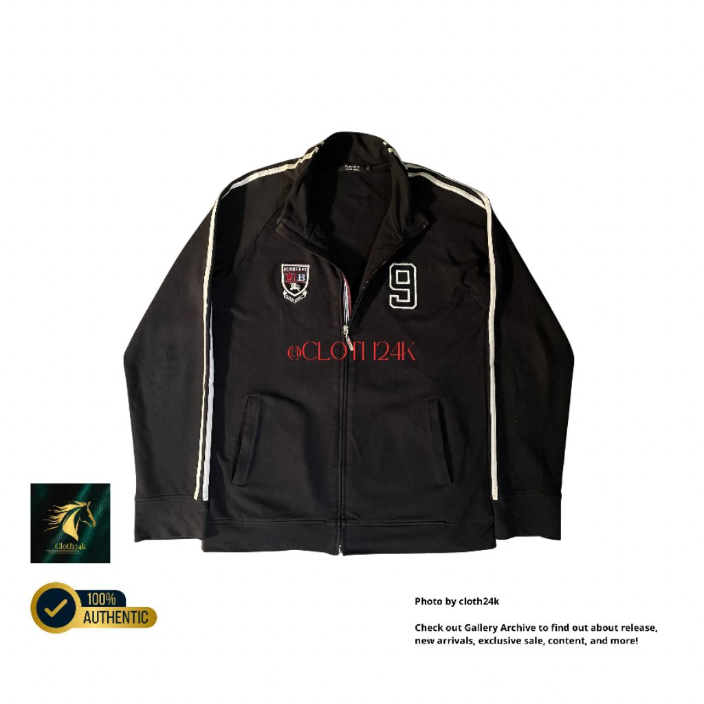 prelovedburberry prelovedtracktop jacket bbry second branded not fred perry