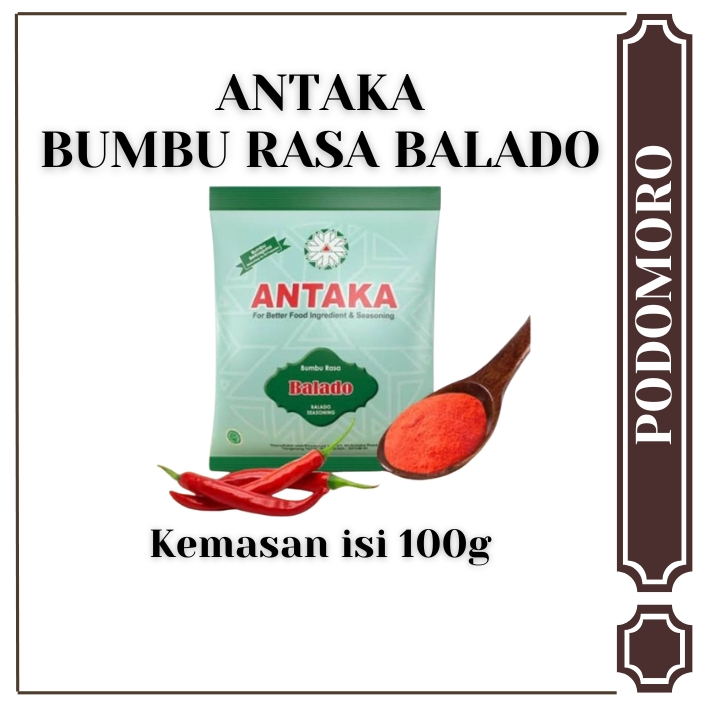 

Antaka Bumbu Tabur Rasa Balado - Seasoning Bumbu Serbaguna