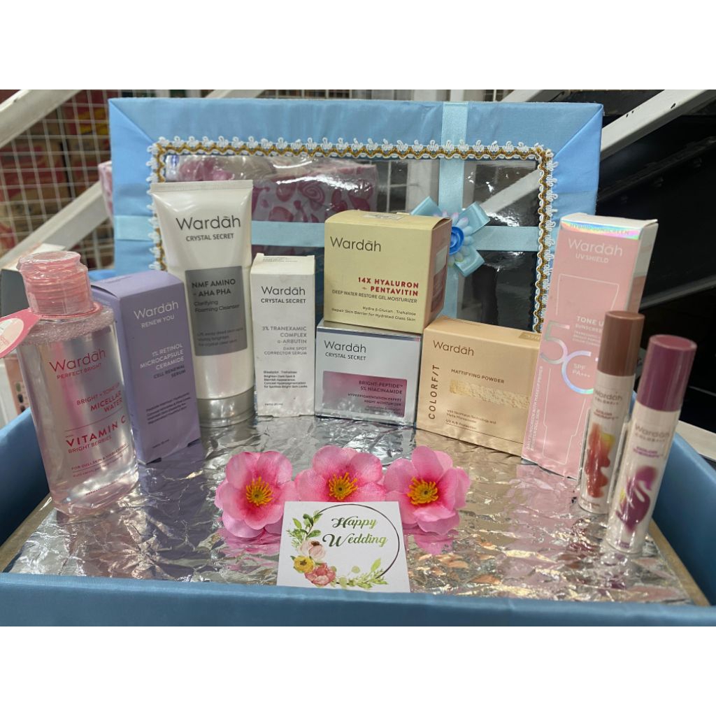 PAKET SESERAHAN WARDAH SKINCARE KOMPLIT TERBARU