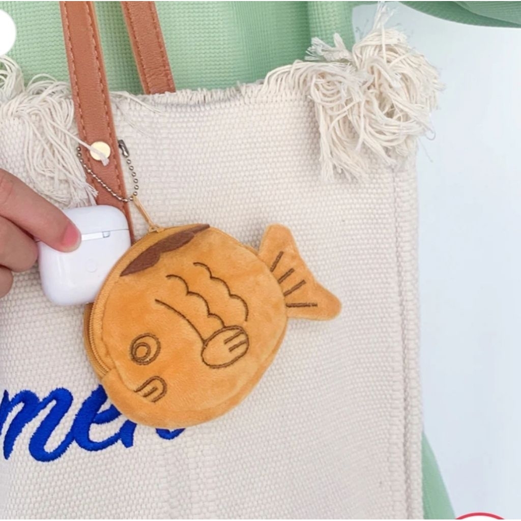 Gantungan Dompet Boneka Kue Ikan Bungeoppang Taiyaki MCOB3847
